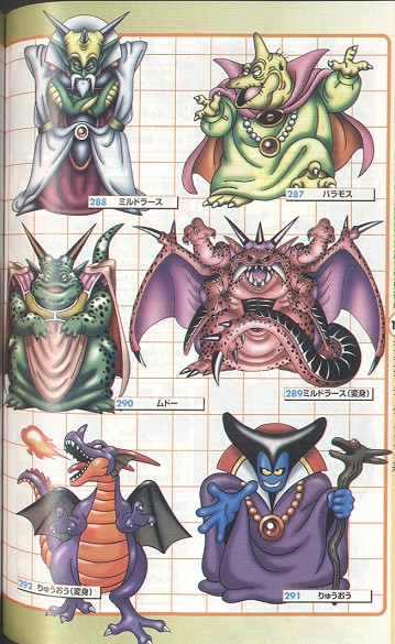 Dragon Warrior Monsters Chart Pictures