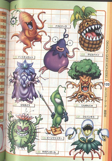 dragon warrior monsters all monsters