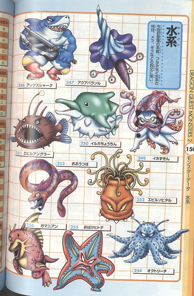 Dragon Warrior Monsters Chart Pictures